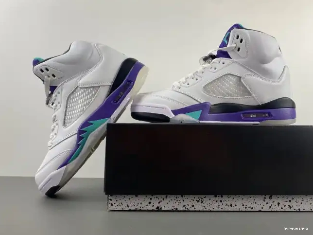 HYPE (2013) 136027-108 Grape 5 Air Jordan Retro 0421